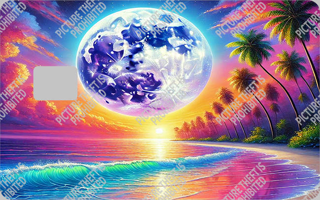 Bank  Card Sticker-BC-2964
